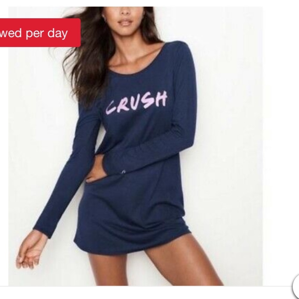 Victoria’s Secret Long Sleeve Night Gown